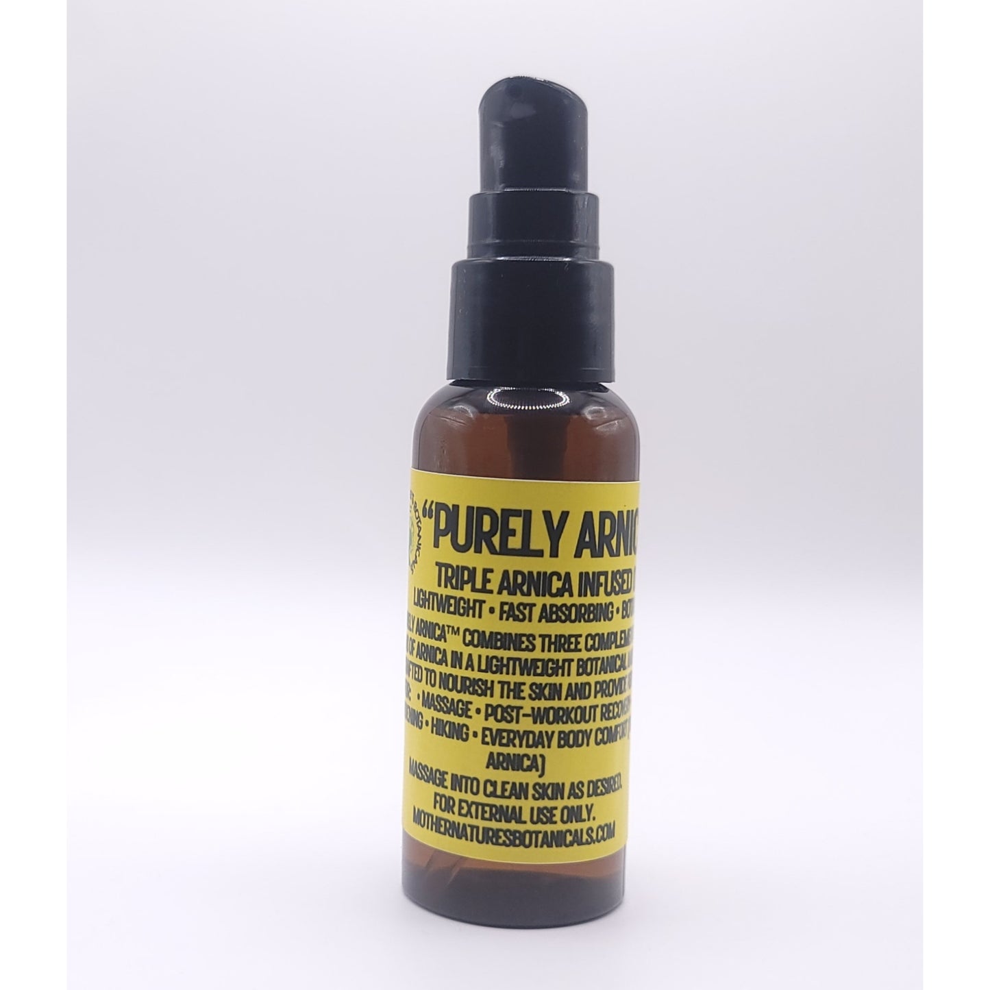 "Purely Arnica"- Botanical Arnica Massage Oil - Soothe • Massage • Restore