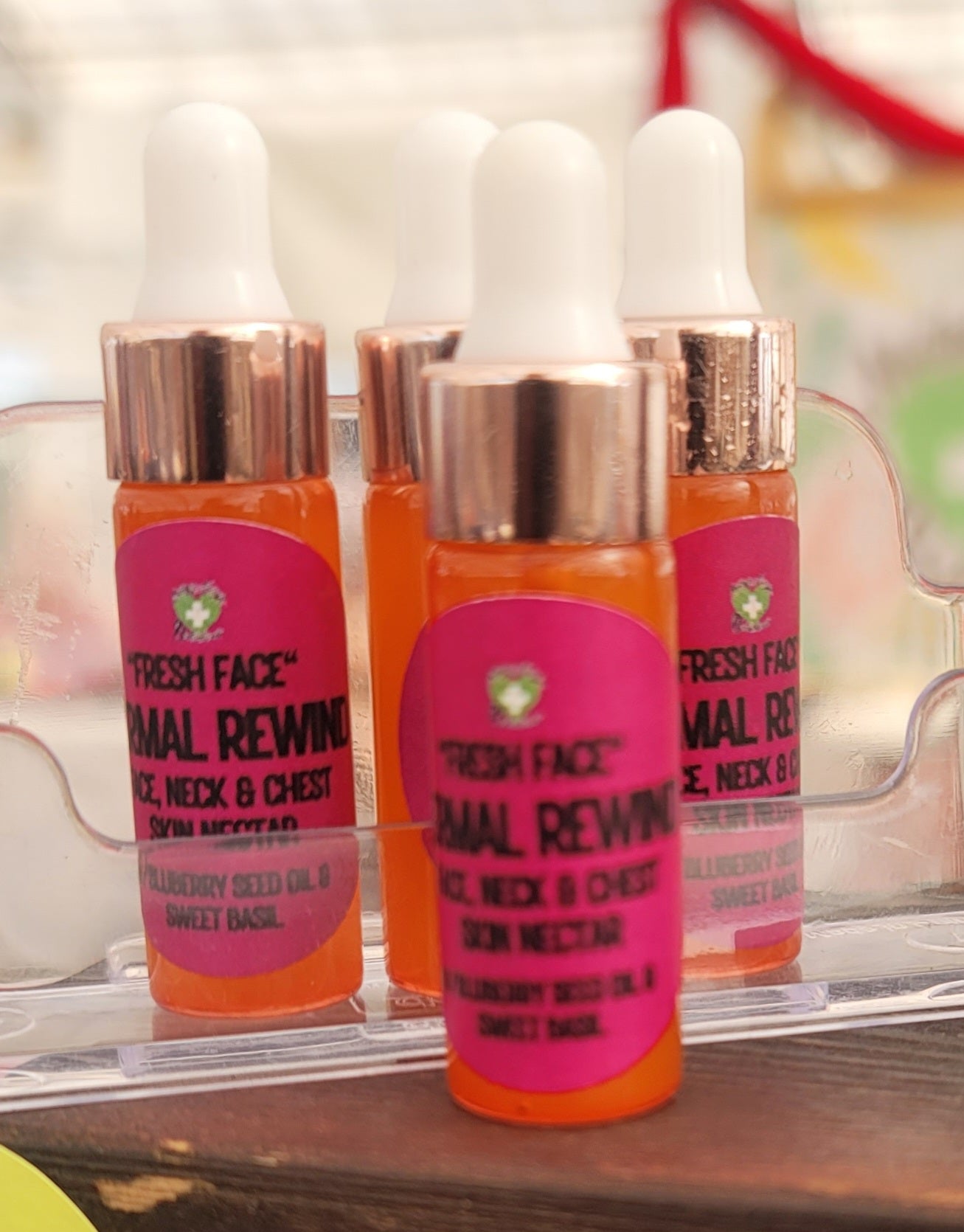 "Fresh Face" - "DERMAL REWIND" Face, Neck & Chest - Firming & Smoothing Skin Nectar