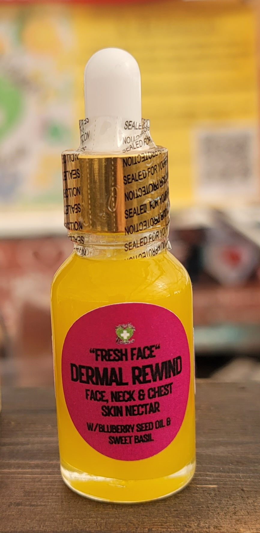 "Fresh Face" - "DERMAL REWIND" Face, Neck & Chest - Firming & Smoothing Skin Nectar