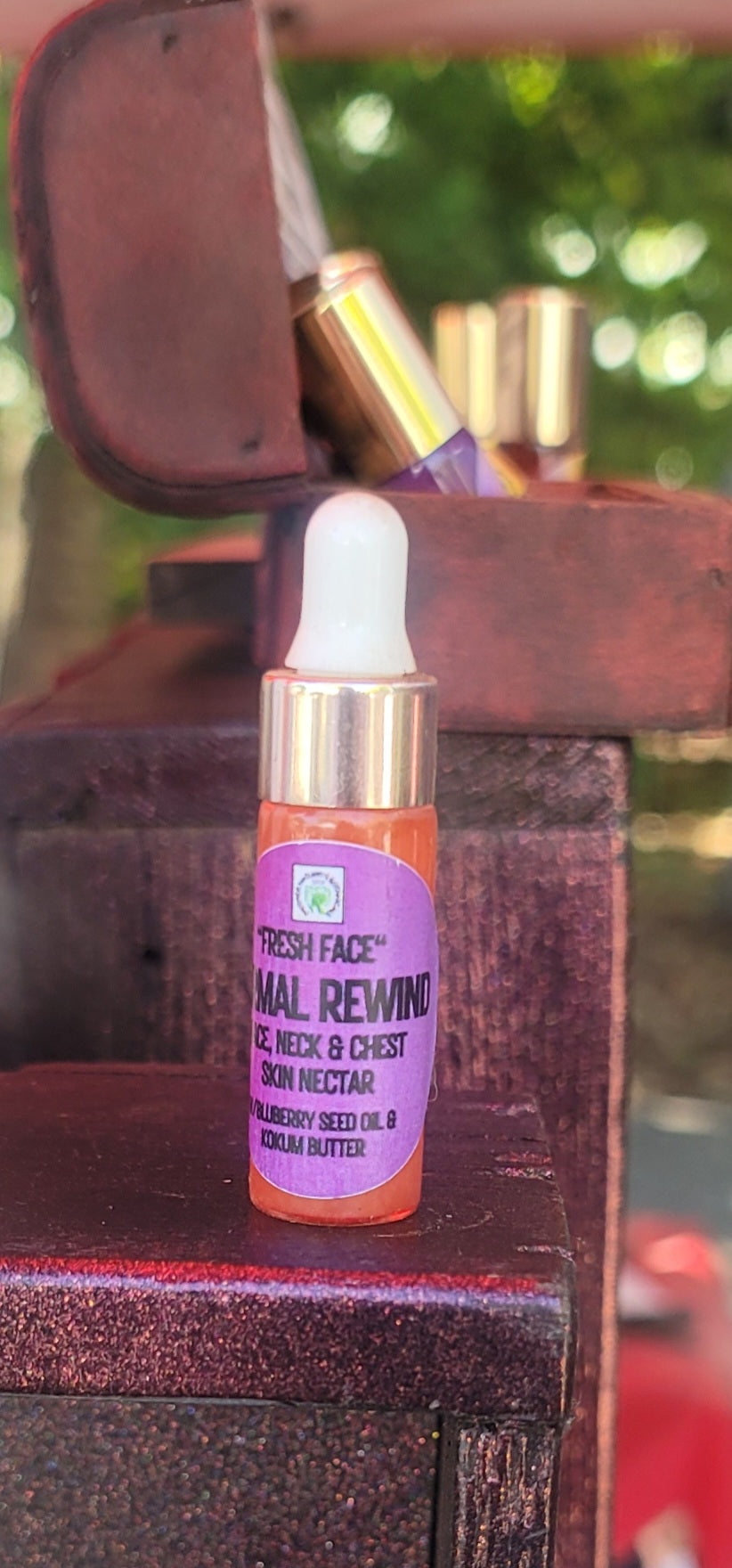 "Fresh Face" - "DERMAL REWIND" Face, Neck & Chest - Firming & Smoothing Skin Nectar