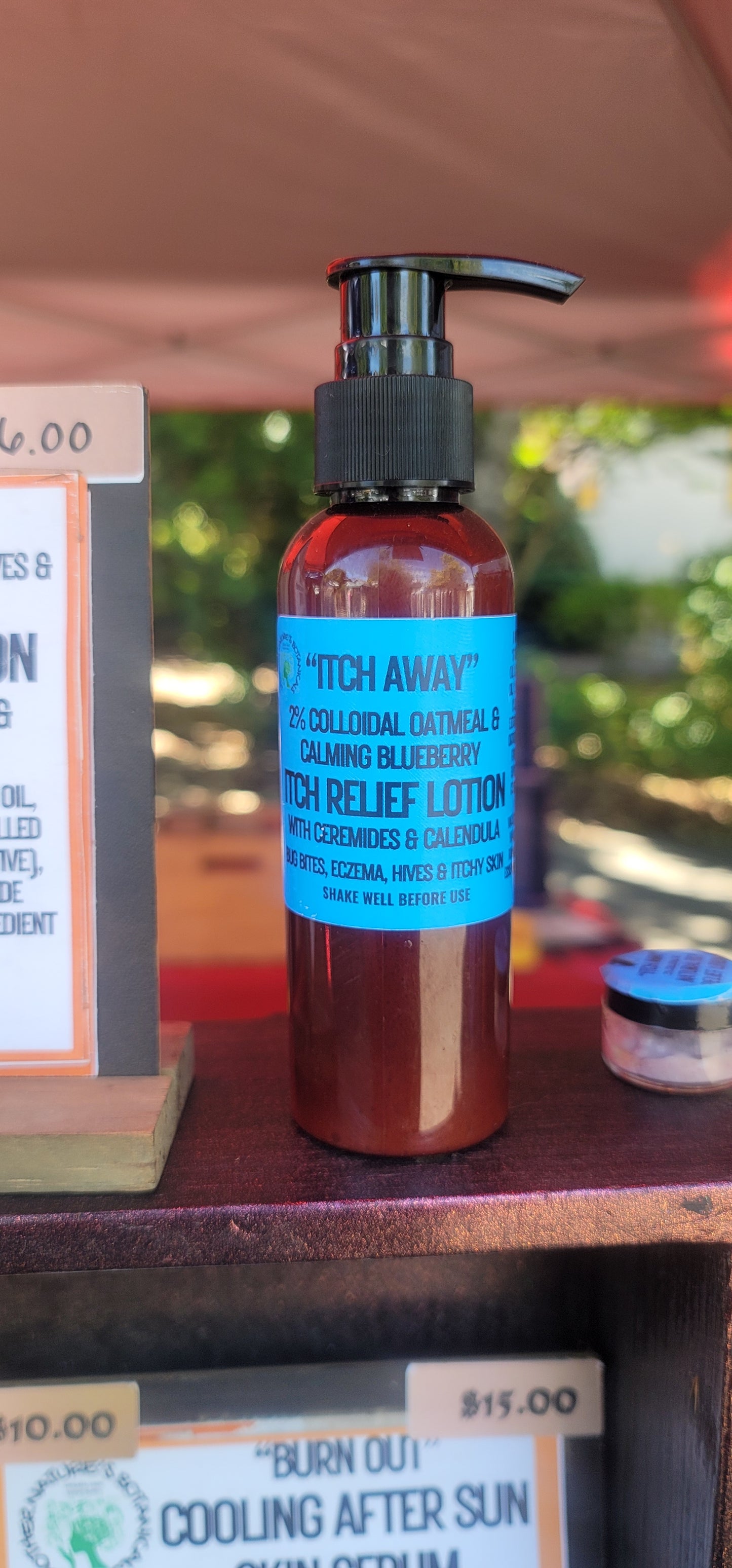 "Herbal Remedies" "Itch Away" Calming, 2% Colloidal Oatmeal Itch Relief Lotion with (Calms bug bites, hives )
