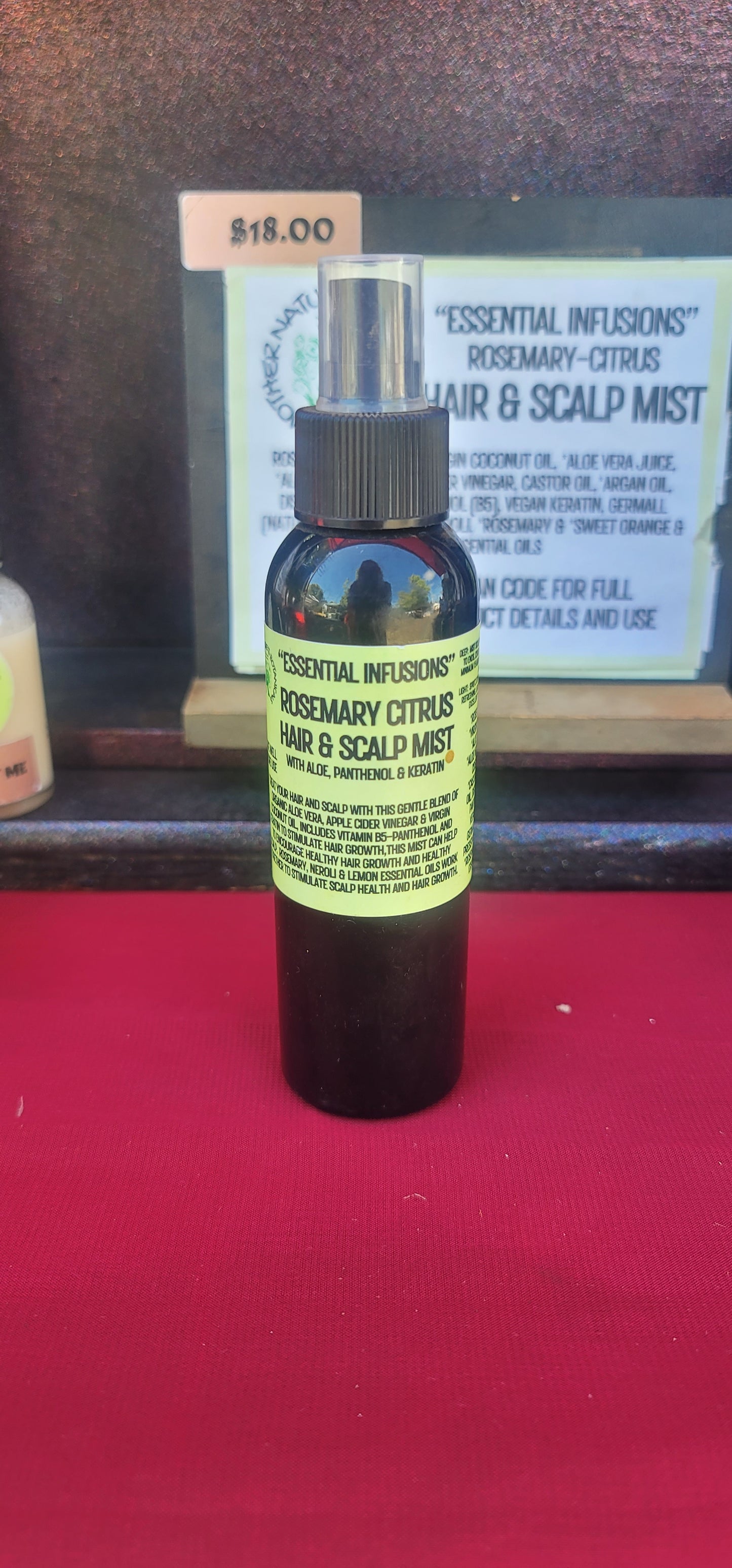 "LUXURY LOX" Rosemary Citrus Hair Mist (hair growth formula)