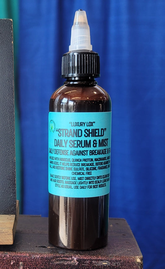 "LUXURY LOX" Strand Shield Serum & Mist - With Hibiscus, Panthenol & Silk Amino Acids (anti hairfall)