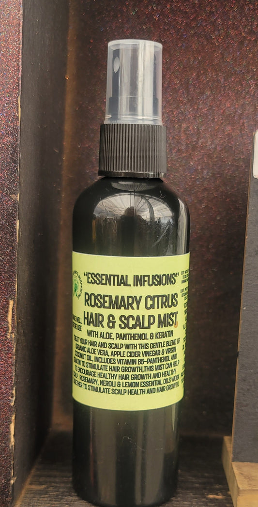 "LUXURY LOX" Rosemary Mint Smoothing Hair & Scalp Lotion (hair growth formula)