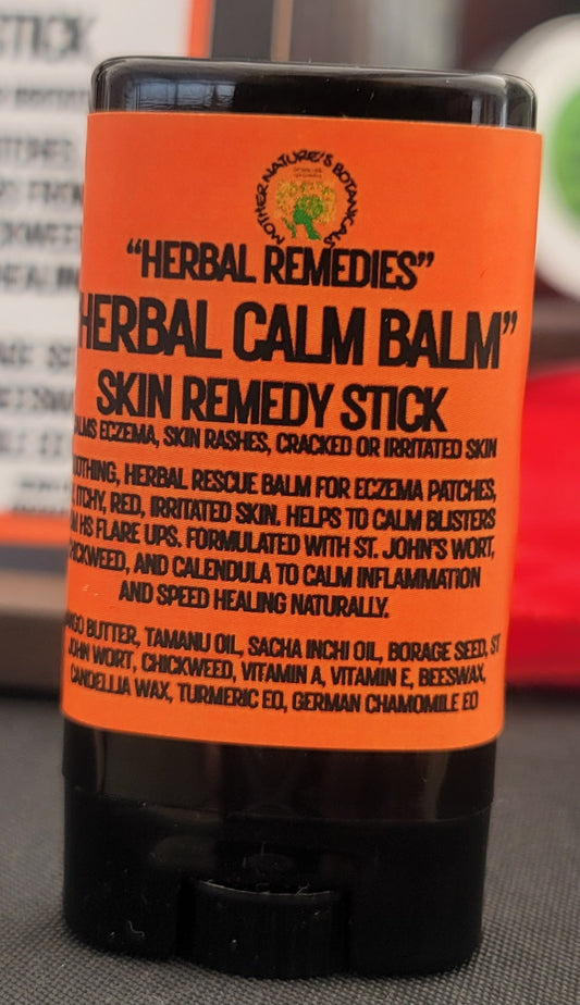 "Botanical Skin Rescue Balm" Skin Remedy Stick (comfort for irritated, reactive, or stressed skin)