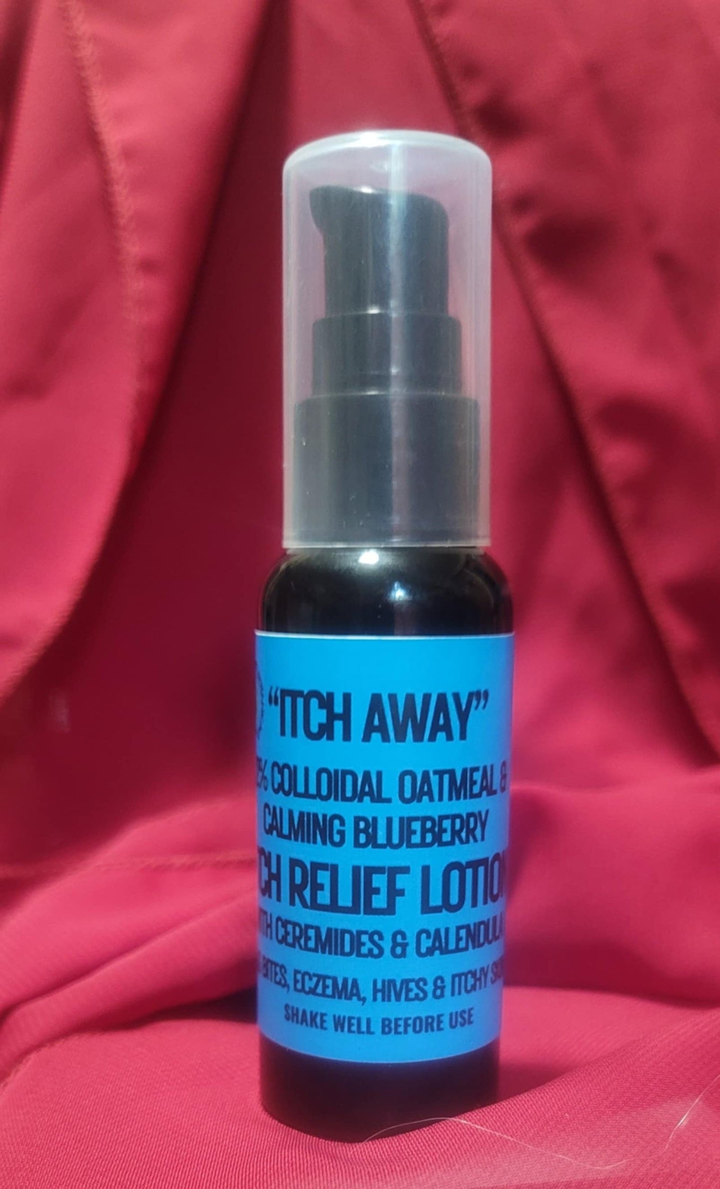 "Herbal Remedies" "Itch Away" Calming, 2% Colloidal Oatmeal Itch Relief Lotion with (Calms bug bites, hives )