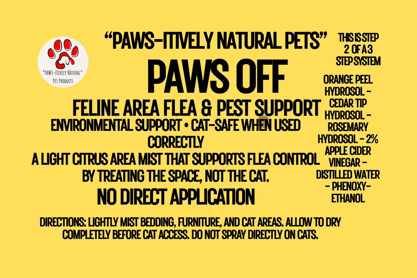 Paws Off - Feline Environmental Flea Support (*Step 3)
