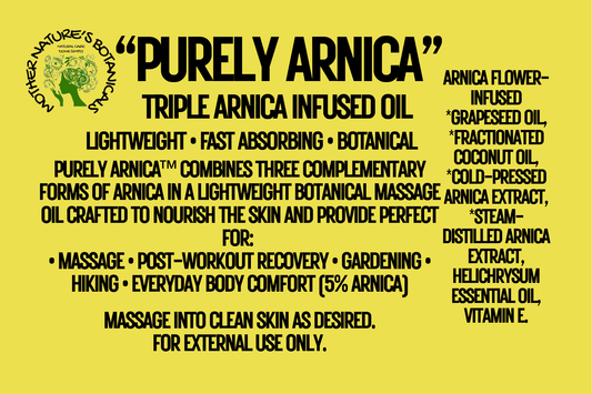 Purely Arnica - Triple Arnica Botanical Oil