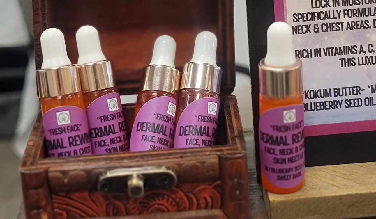 "Fresh Face" - "DERMAL REWIND" Face, Neck & Chest - Firming & Smoothing Skin Nectar