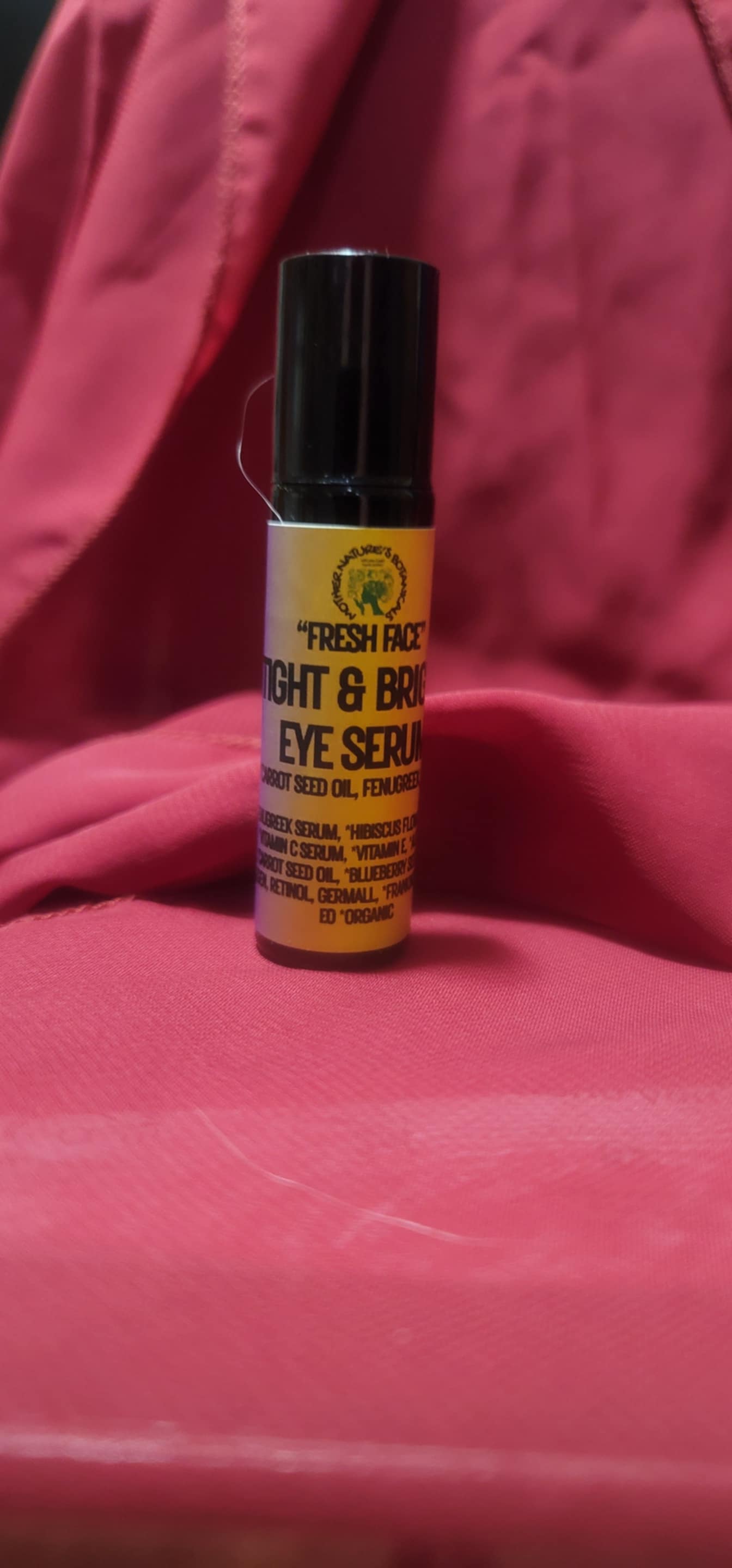 "Fresh Face" "TIGHT & BRIGHT" Nourishing Eye Serum with Hibiscus Flower & Blueberry