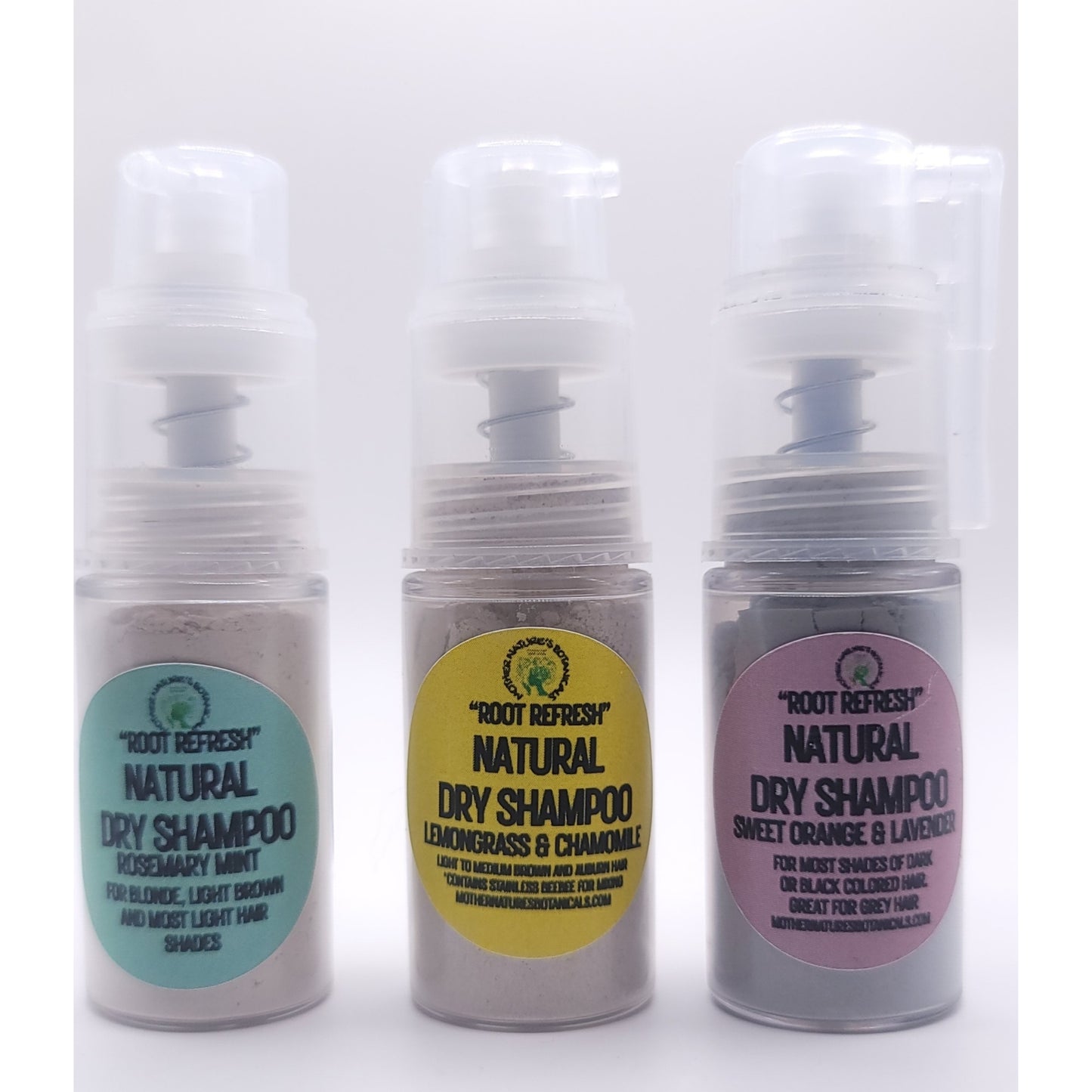 "LUXURY LOX" "Root Refresh" Botanical Dry Shampoo - Refresh • Revive • Extend