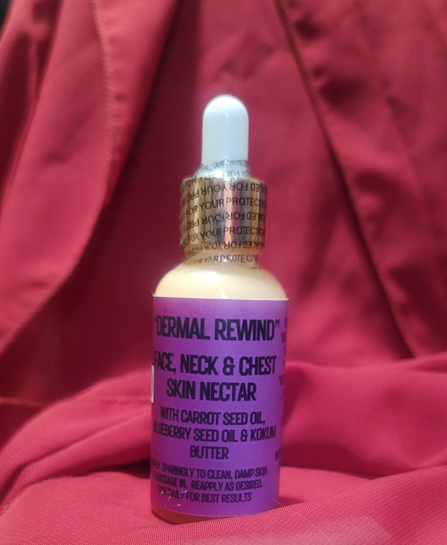 "Fresh Face" - "DERMAL REWIND" Face, Neck & Chest - Firming & Smoothing Skin Nectar