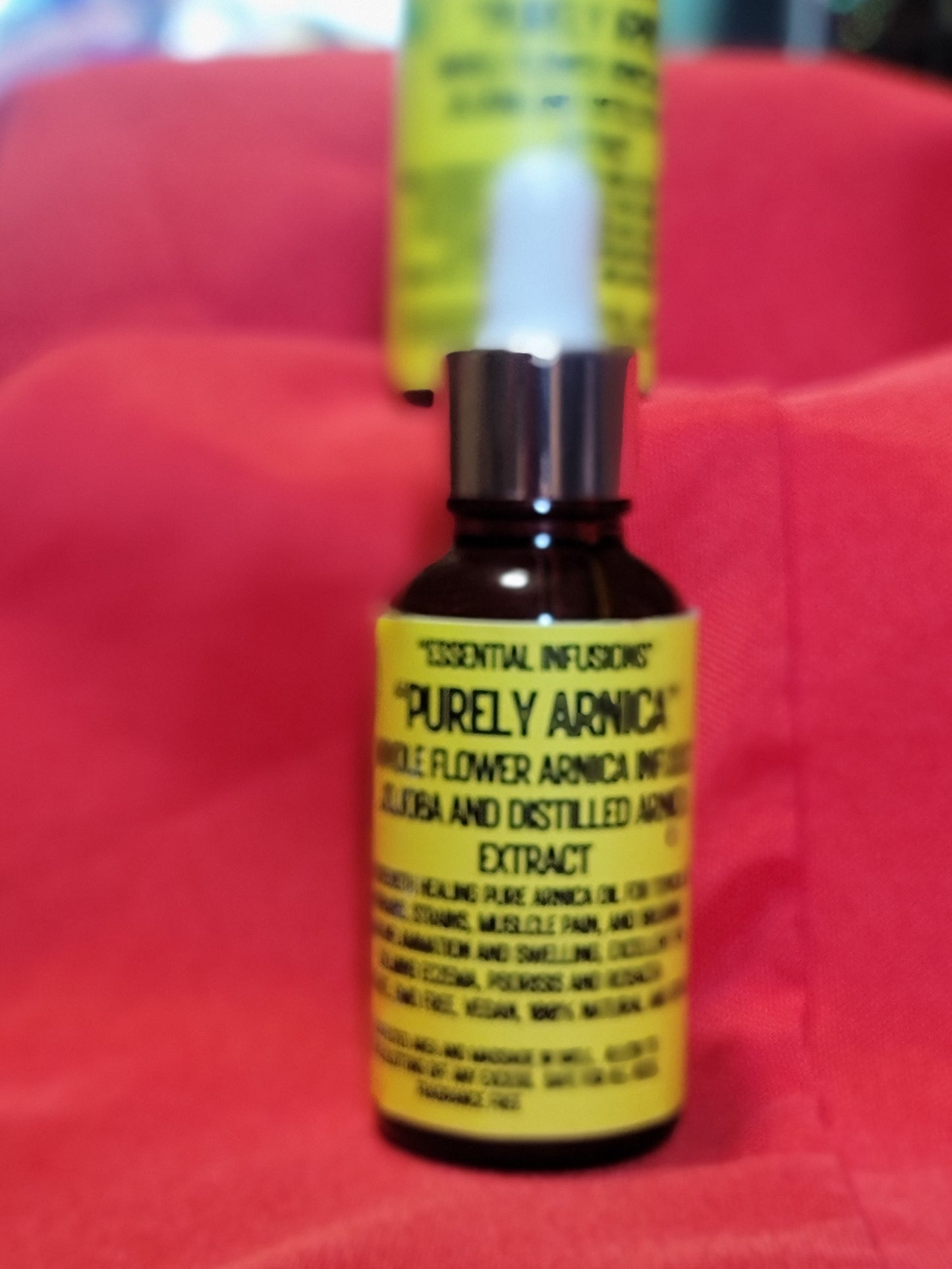 "Purely Arnica" 100% Pure, triple strength, infused Jojoba Oil (500 mg/ml)