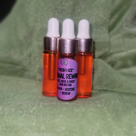 "Fresh Face" "Dermal Rewind" Age Correcting Nectar - Repair • Restore • Renew