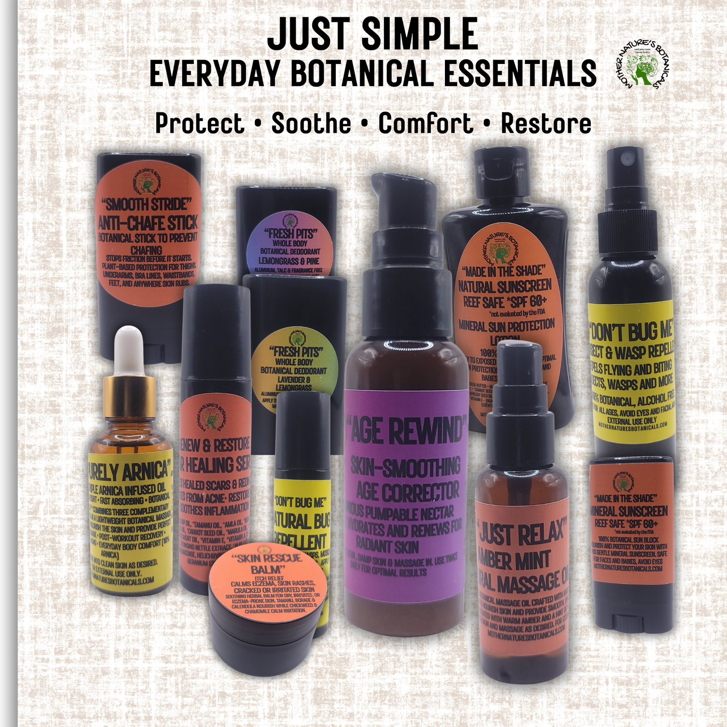 "JUST SIMPLE" Everyday Botanical Living - Simple, plant-based solutions for everyday wellness and self-care