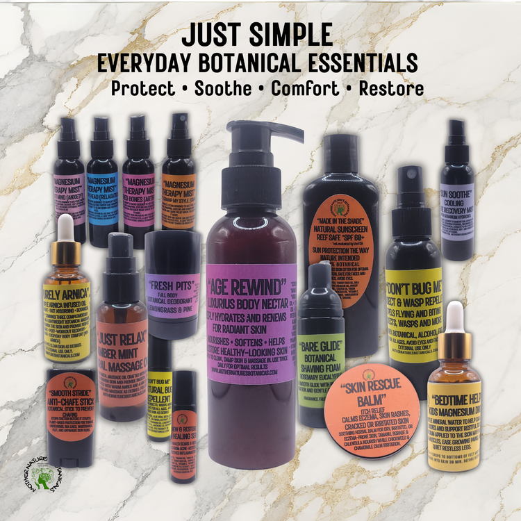 "JUST SIMPLE" Everyday Botanical Living - Simple, plant-based solutions for everyday wellness and self-care