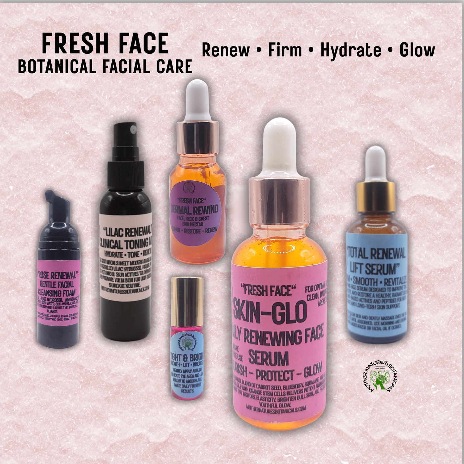 "FRESH FACE" Advanced Botanical Skincare - Restore radiant, healthy-looking skin with botanically powered skincare