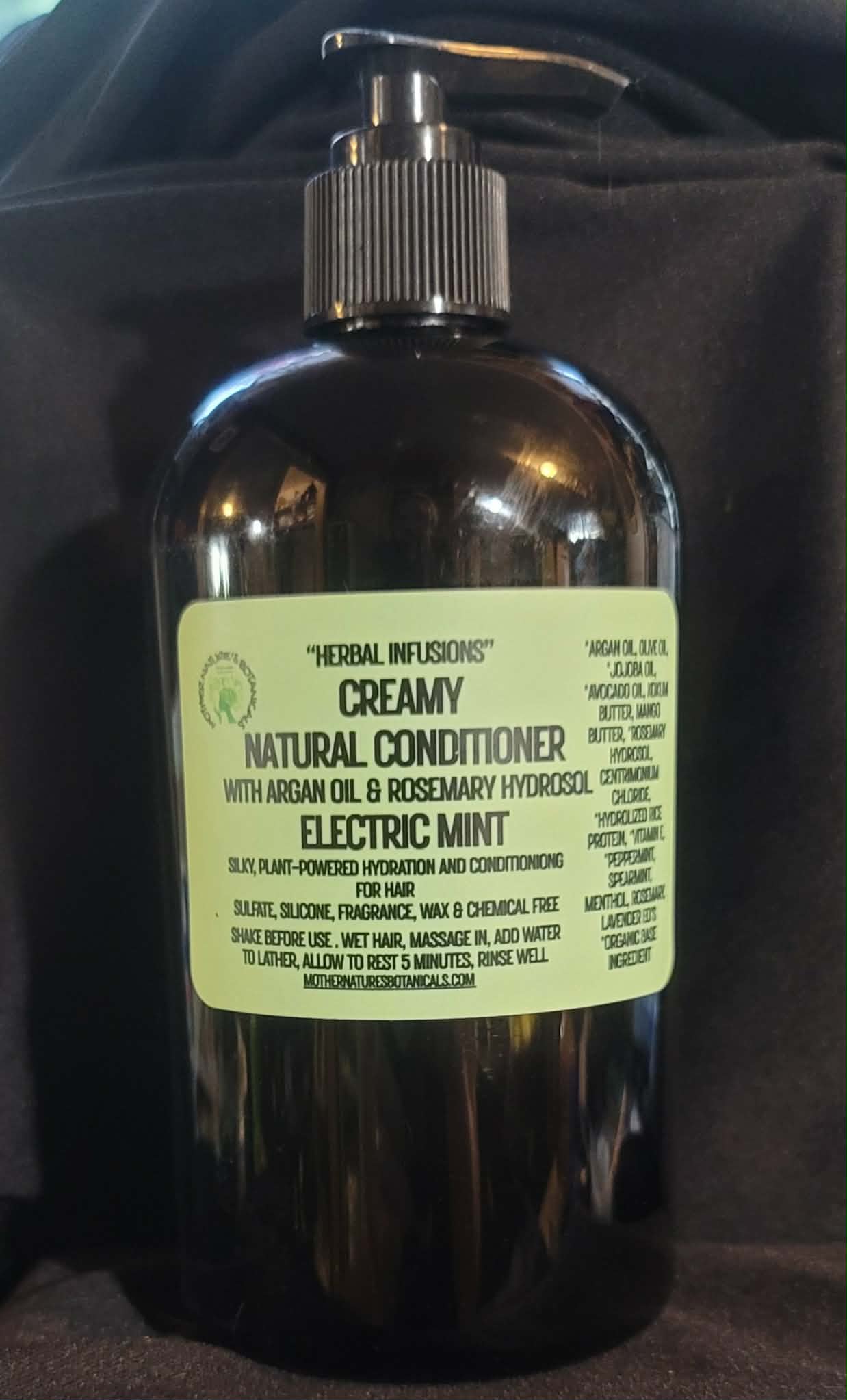 Sale    "LUXURY LOX" Electric Mint - Restoring Natural Hair Conditioner