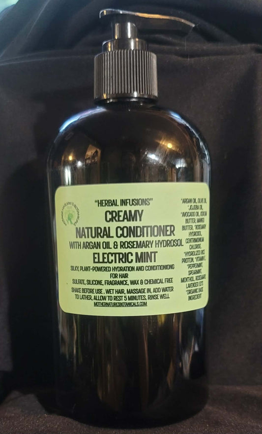 Sale    "LUXURY LOX" Electric Mint - Restoring Natural Hair Conditioner