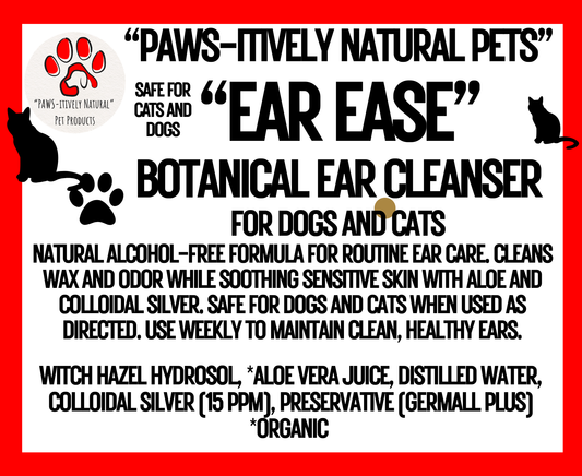 Ear Ease - Botanical Ear Cleaner for Pets