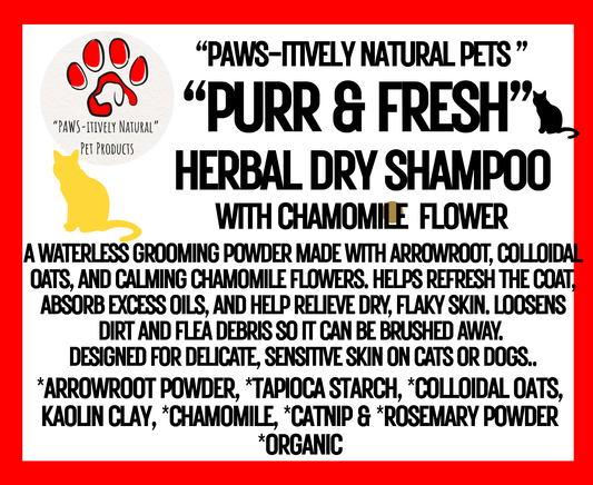 Fresh Paws - Herbal Dry Shampoo for Pets
