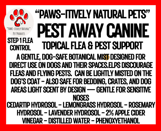 Pest Away Canine - Botanical Flea Mist (*Step 1)
