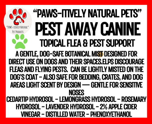Pest Away Canine - Botanical Flea Mist for Dogs