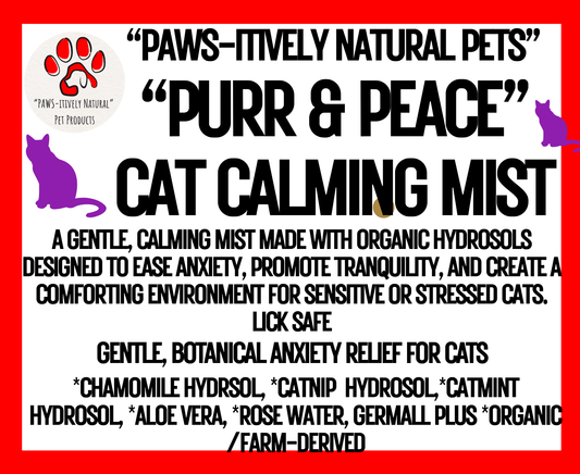 Purr & Peace - Botanical Calming Mist for Cats