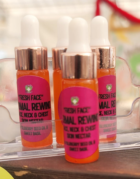 "Fresh Face" - "Dermal Rewind", (new formula) Face, Neck & Chest - Firming & Smoothing Skin Nectar with Citru-stem