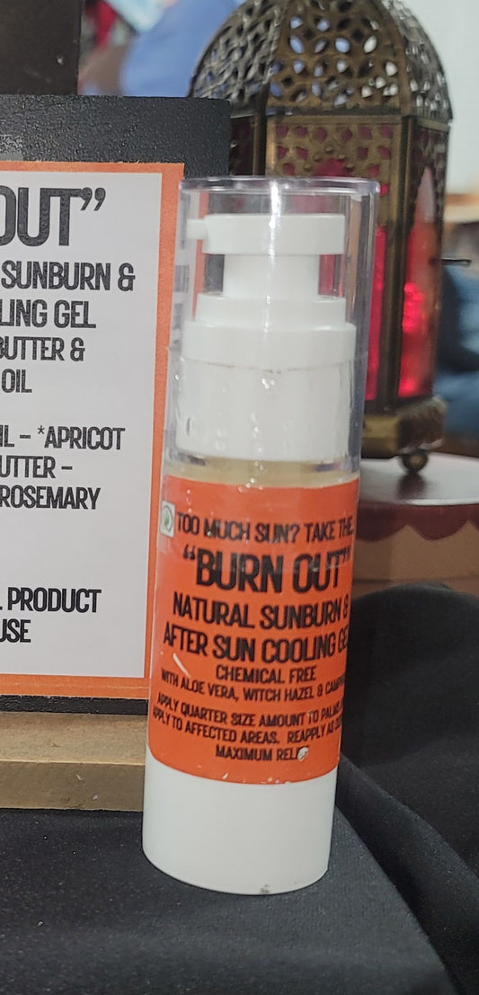 "BURN OUT" Cooling, After Sun Skin Hydration with Helichrysum oil (burn serum)