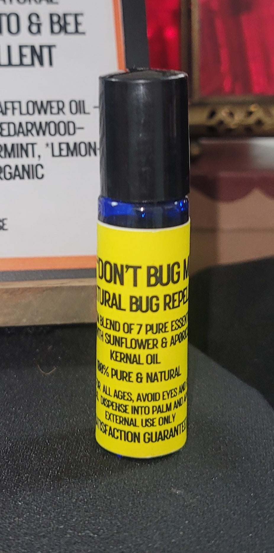 "Herbal Remedies" "DON'T BUG ME" 100% Natural Mosquito & Wasp Repellent