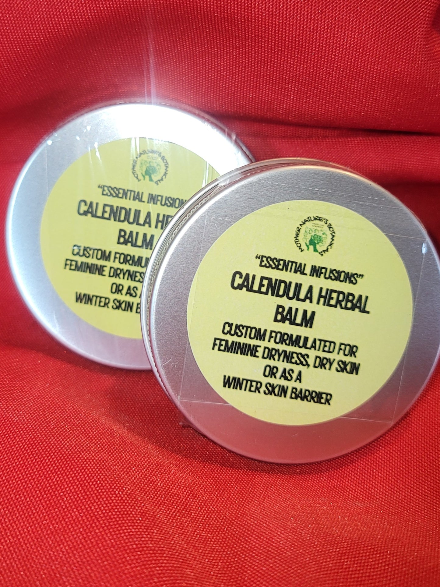 "Herbal Remedies" "Calendula Herbal Balm" Gentle, Herbal Infused Balm (personal dryness relief)