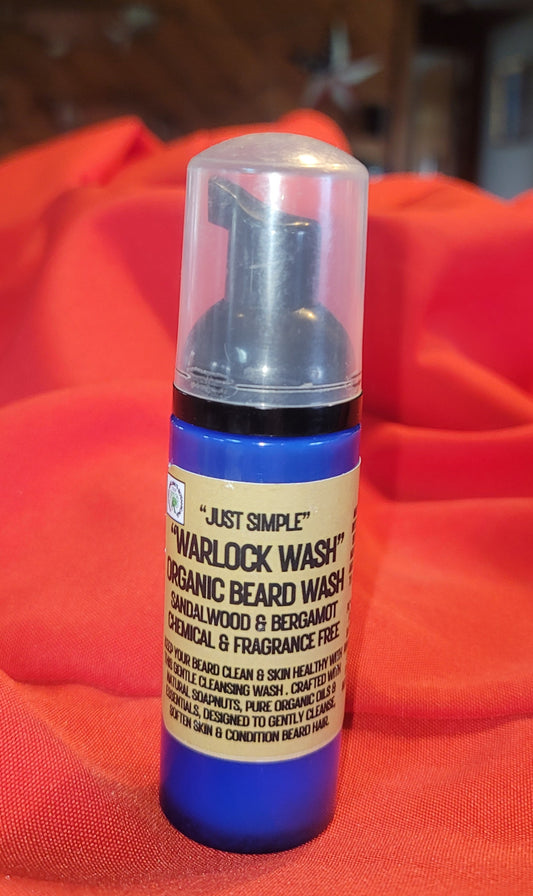 Gentle Foaming Beard Shampoo with Sandalwood & Bergamot
