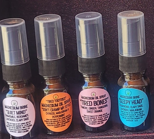 Magnesium Mists - Pure Magnesium Chloride Brine (4 varieties)