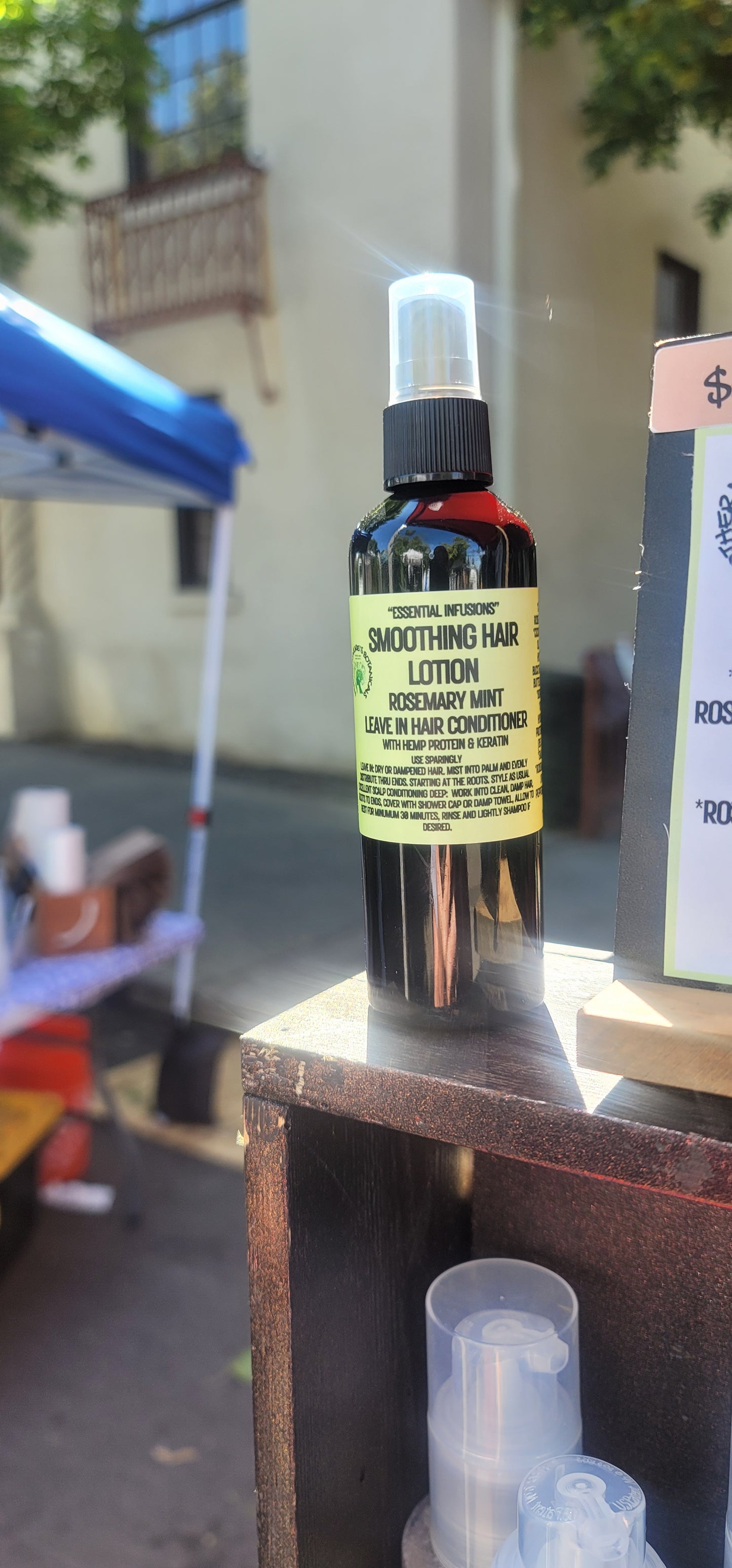 "LUXURY LOX" Rosemary Mint Smoothing Hair & Scalp Lotion (hair growth formula)