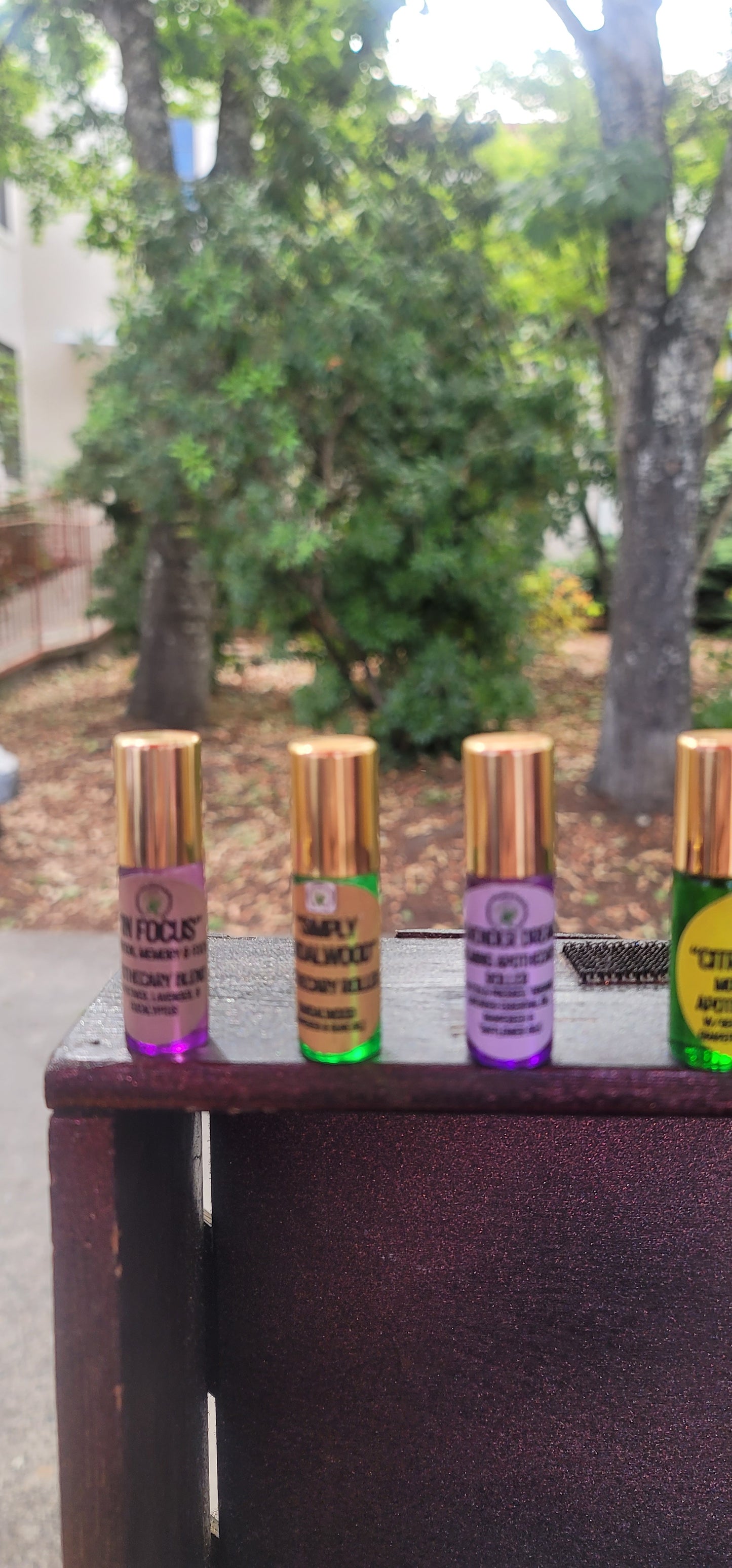 "Herbal Remedies" "Get My Vibe Apothecary" Essential Oil Anointing Rollers