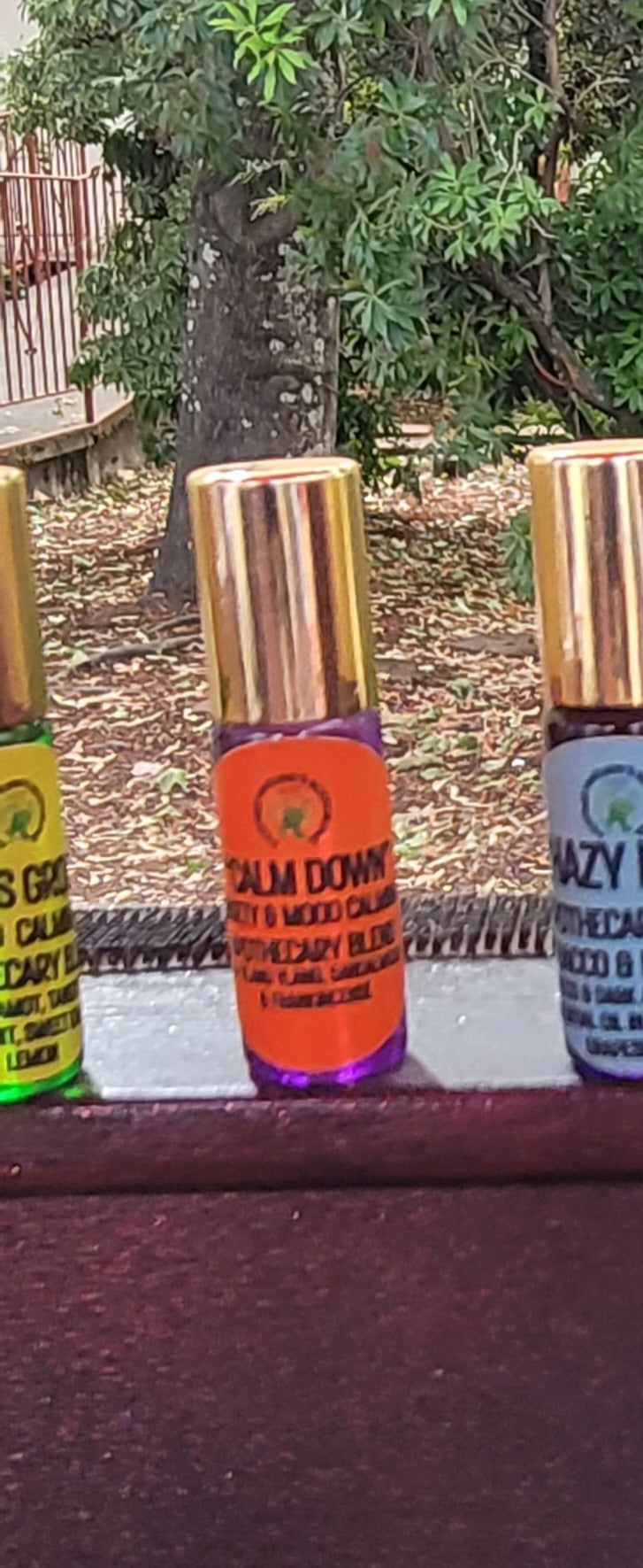 "Herbal Remedies" "Get My Vibe Apothecary" Essential Oil Anointing Rollers