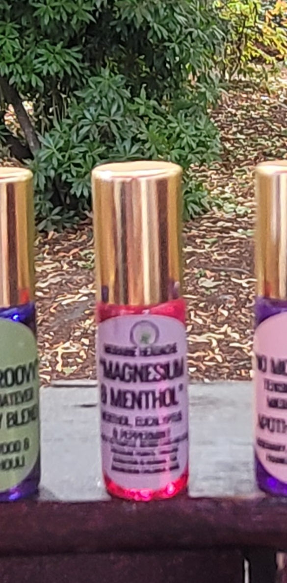 "Herbal Remedies" "Get My Vibe Apothecary" Essential Oil Anointing Rollers