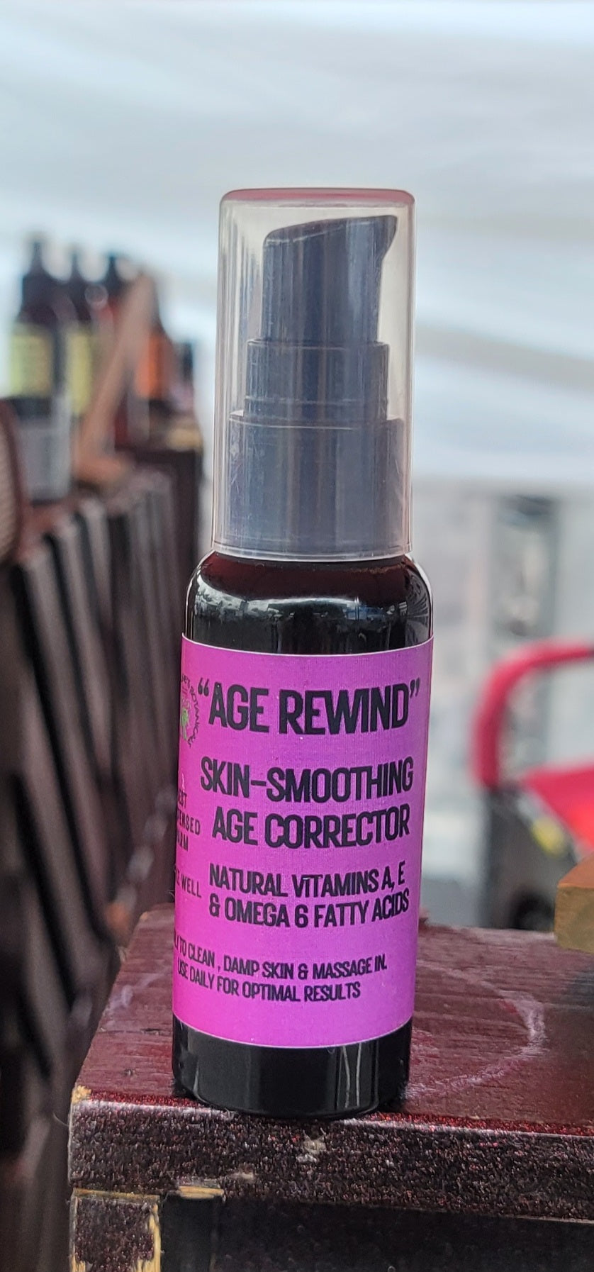 "AGE REWIND", Skin Firming & Smoothing Age Corrector (Very dry, mature or sun damaged skin)