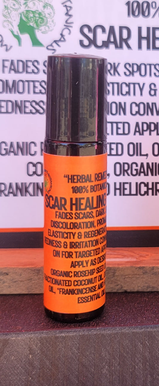 "Renew & Restore Scar Serum" with Frankincense & Rosehip Oil