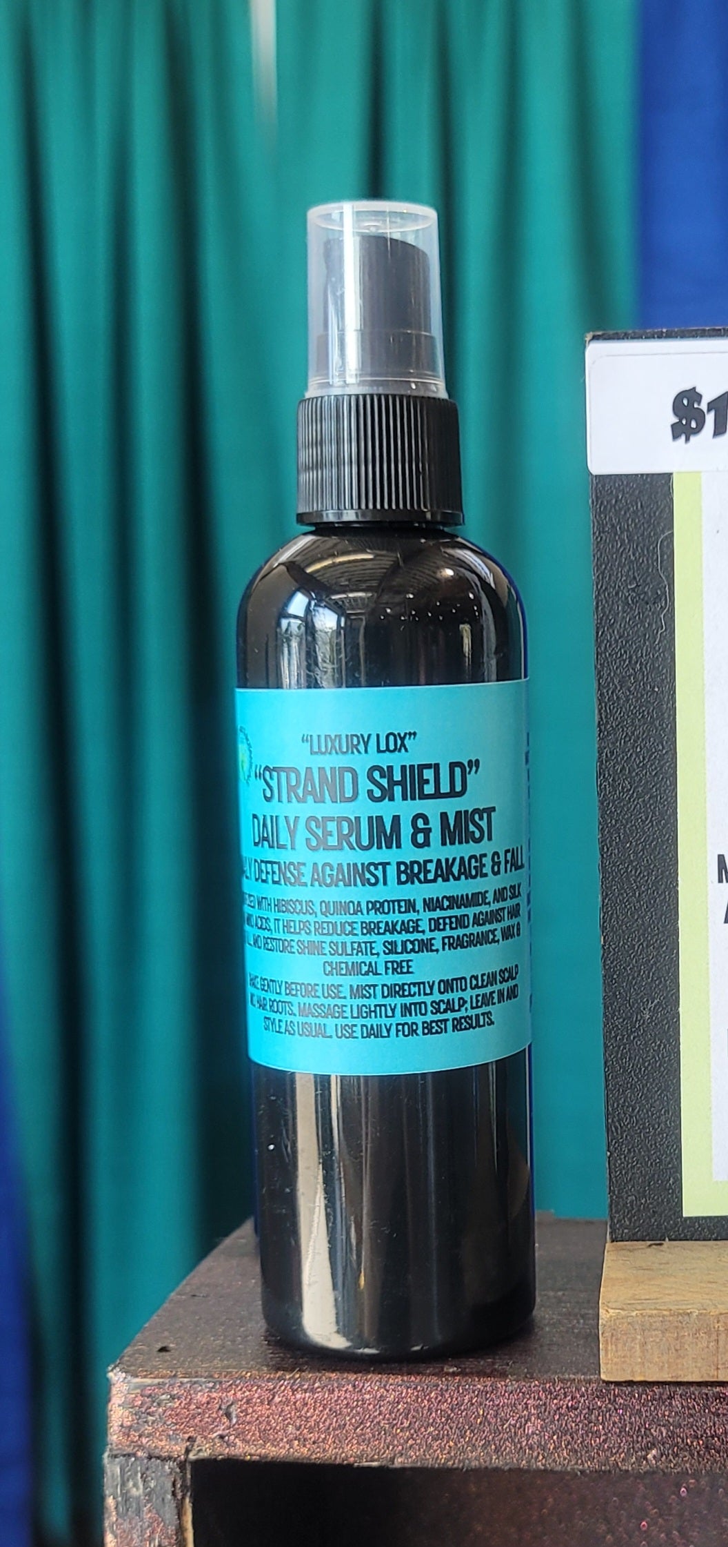 "LUXURY LOX" Strand Shield Serum & Mist - With Hibiscus, Panthenol & Silk Amino Acids (anti hairfall)