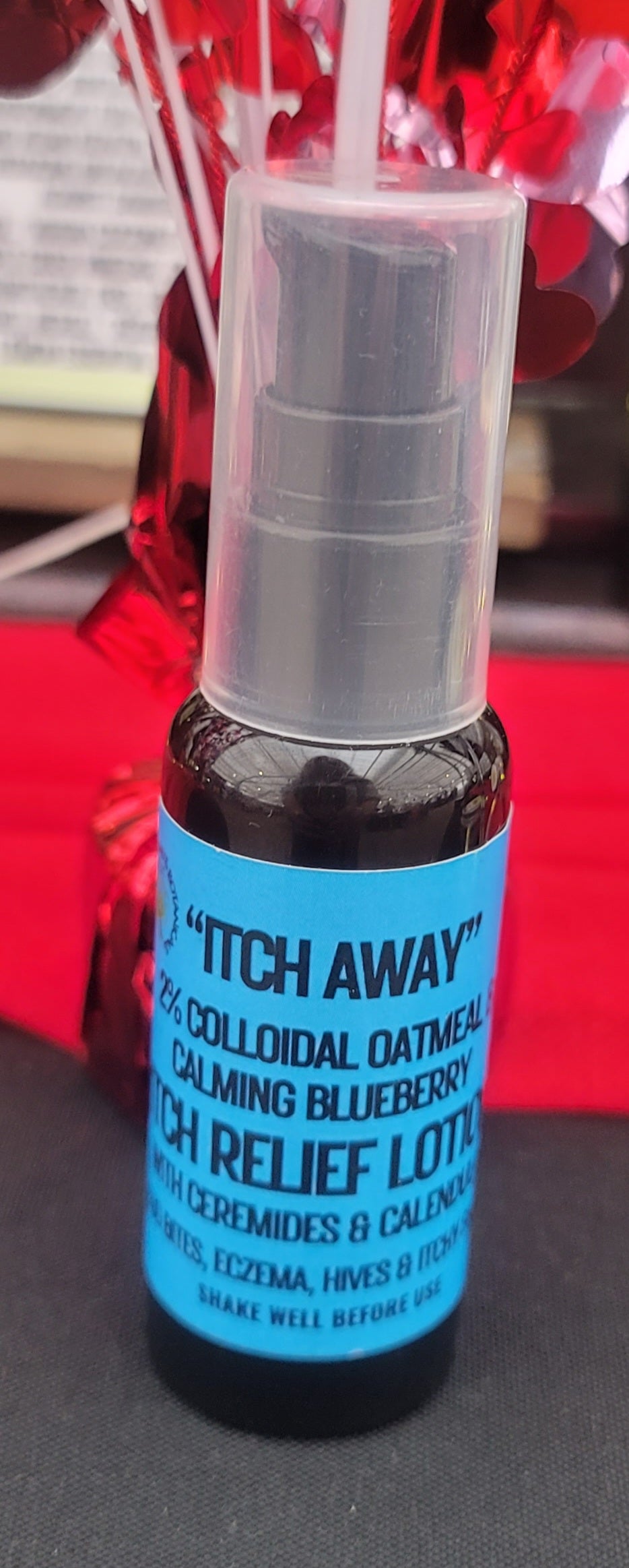 "Itch Away" Calming, 2% Colloidal Oatmeal Itch Relief Lotion with (Calms bug bites, hives )