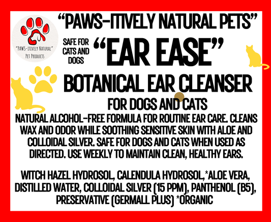 Ear Ease - Botanical Ear Cleaner for Pets