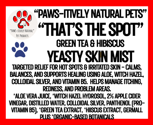That's the Spot - Yeasty Skin and Hot Spot Spray