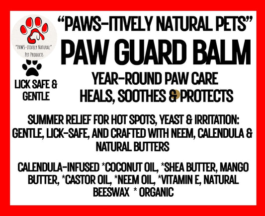 Paw Guard Balm- Medicated Dog Paw Balm (summer paw protection)