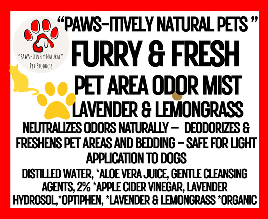 Furry and Fresh - Natural Deodorizer for Pets