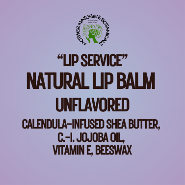 "Fresh Face" - "Lip Service" Natural Lip Balm with Cocoa Butter (6 shades)