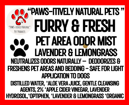 Furry and Fresh - Natural Deodorizer for Pets