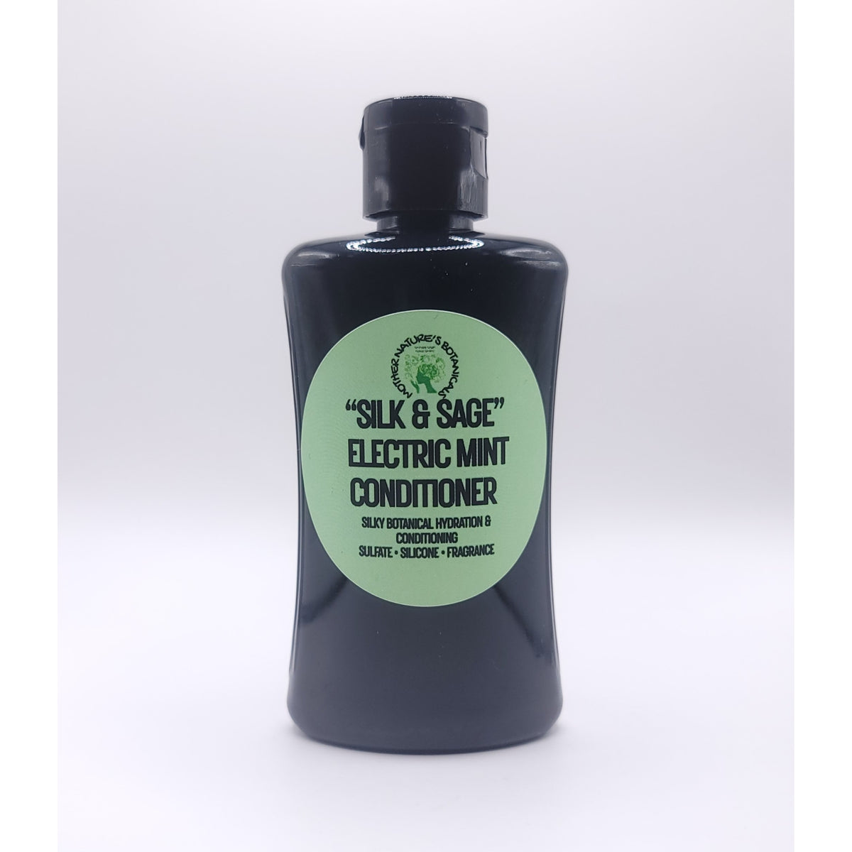 "LUXURY LOX" "Silk & Sage" Botanical Hair Conditioner - Electric Mint - Cool • Hydrate • Restore