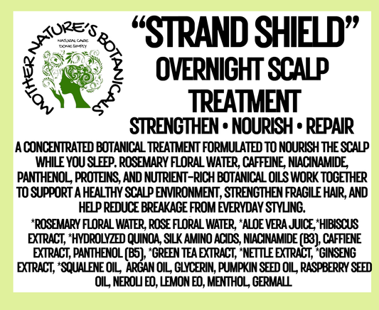 "LUXURY LOX" "Strand Shield" Overnight Scalp and Hair Treatment